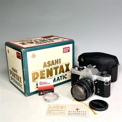 【傷や汚れあり】asahi アサヒ Pentax ペンタックス Spotmatic F Spf Smc Takumar 114 50mm