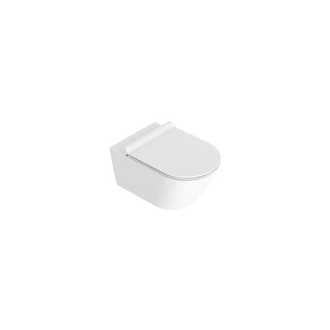 Vaso Zero 55 Sospeso Newflush Bianco Satinato Sanitari Sospesi Catalano