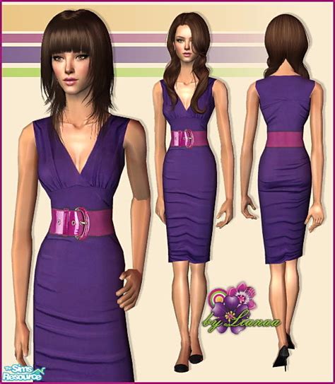 The Sims Resource Fashion Set 358 By Lianaa Pencil Dress