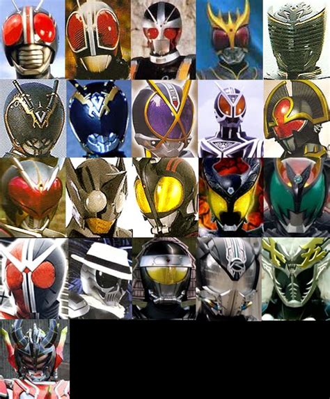 Henshin Grid Kamen Riders Different Shades Of Colors 4 2015