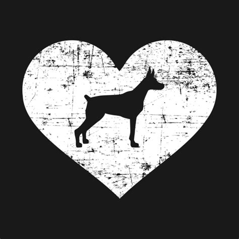 Doberman Heart Doberman T Shirt Teepublic