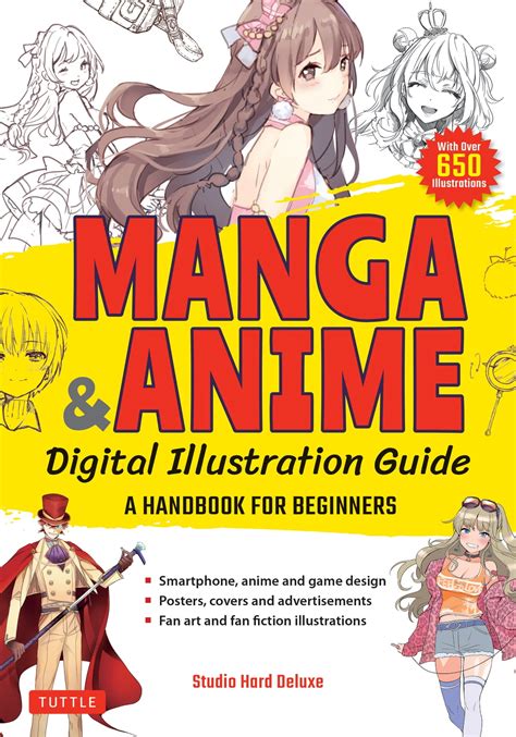 Manga & Anime Digital Illustration Guide eBook by Studio Hard Deluxe ...