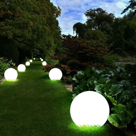 Sfera Luminosa Solare Da Giardino Sfera Luminosa A Led Solare