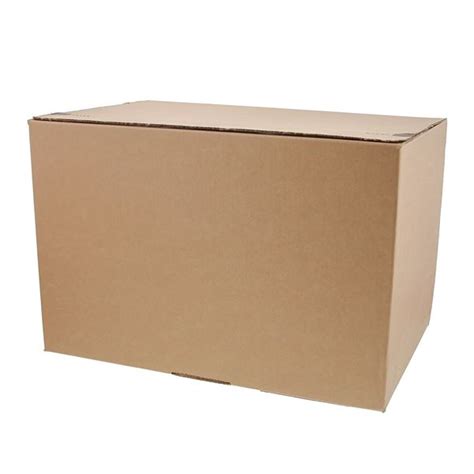 Ob Pack Box L 400 X 260 X 260 Mm Kraft Met Kleef En Scheurstrip Marco