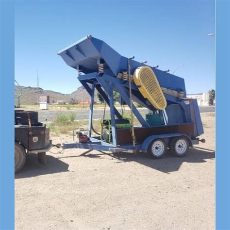 Turn Key Yuba Industries 30 TPH Portable Gold Wash And Recovery Plant