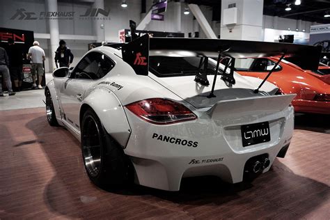 Rocket Bunny Porsche 9872 Cayman With Fi Exhaust Porsche 987