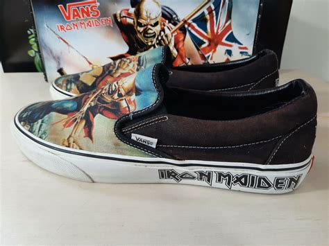 Vans Classic Slip On X Iron Maiden The Trooper Ship Gem