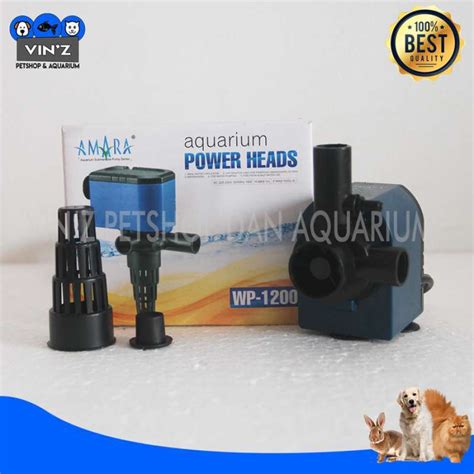 Jual Pompa Air Celup Aquarium AMARA WP 1200 Original Di Seller Vinz