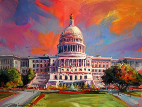 Capitol Building Painting at PaintingValley.com | Explore collection of ...