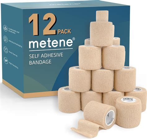 Self Adhesive Elastic Bandage Warp 18 Pack 3 Sizes