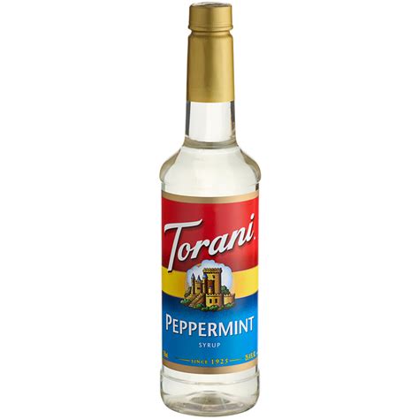 Torani Peppermint Flavoring Syrup 750 Ml