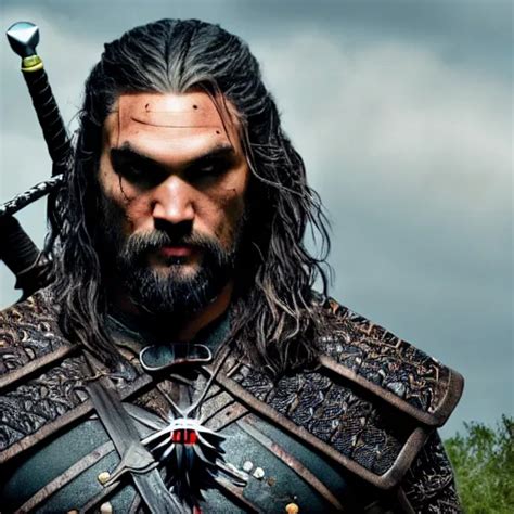 Photo Of Jason Momoa As Witcher From Witcher 2021 Stable