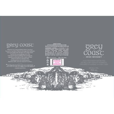 Buy Grey Coast Irish Whiskey Online - Notable Distinction