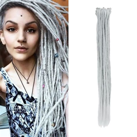 Dsoar Dreadlock Extensions For Menwomen 24 Inch Synthetic