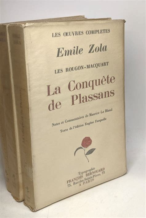 6 volumes Les oeuvres complètes Emile Zola texte de l édition Eugène