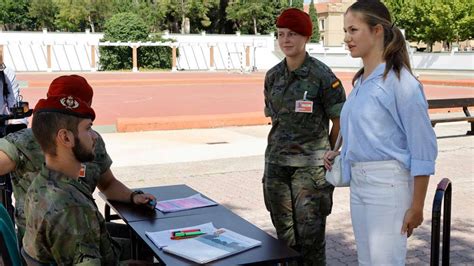 Así fue el ingreso de la princesa Leonor a la Academia General Militar