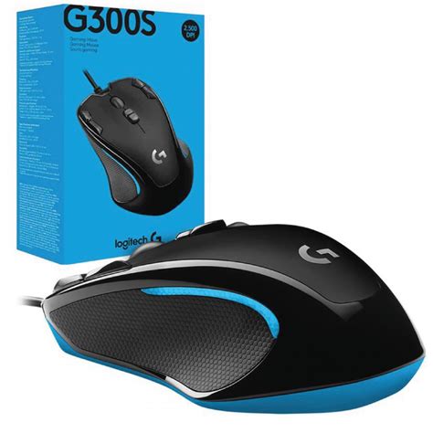 Logitech G300s Ambidextrous Optical Rgb Gaming Mouse 2500 Dpi 9