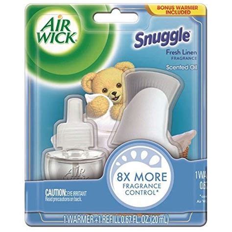 Air Wick Scented Oil Air Freshener Sr Kit Snuggle Fresh Linen Count