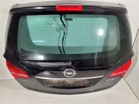 OPEL MERIVA B KLAPA BAGAZNIKA Z22C EUROPA KOMPLET MERIVA B KLAPA Z22C