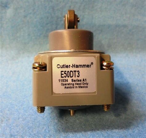 Eaton Cutler Hammer Limit Switch Component E Dt Head Irontime