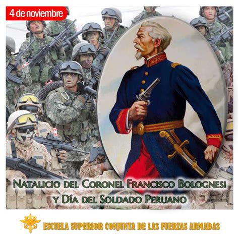 Aniversario Del Natalicio Del Coronel Francisco Bolognesi Y D A