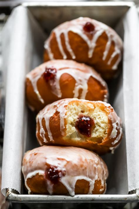 Hanukkah Jelly Doughnuts Sufganiyot Lion S Bread