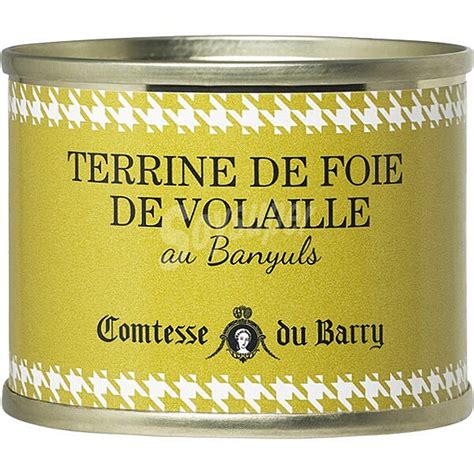 Comtesse Du Barry Paté De Hígado De Ave Al Madeira Lata 70 G