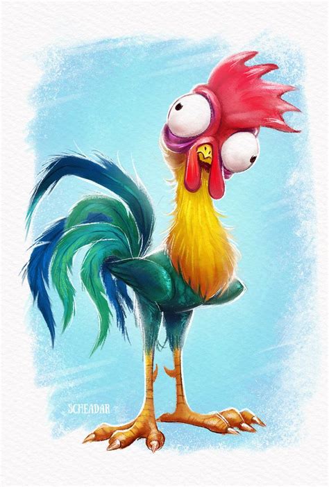 Hei Hei By Krrrokozjabrra On Deviantart Disney Drawings Rooster