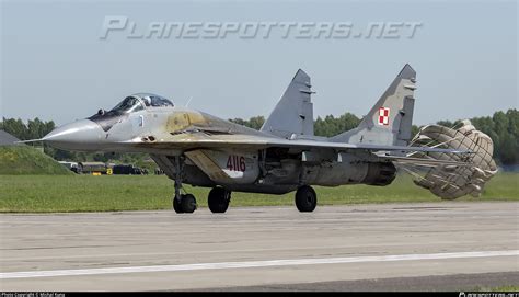 Polish Air Force Mikoyan Gurevich Mig G Photo By Michal Kuna