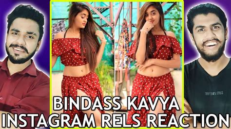 Bindass Kavya Instagram Reels Reaction Pakistan Reaction Hashmi