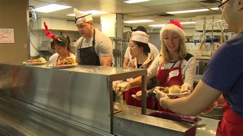 Salvation Army Serves Up Annual Christmas Day Meal In Vancouver Cbc News