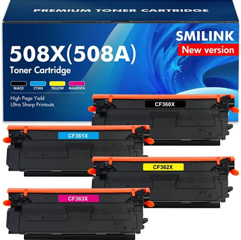 Hp 508a Black Toner Cartridge Works With Hp Color Laserjet Enterprise M552 M553