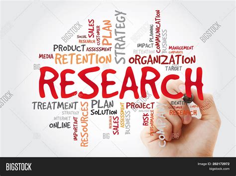 Research Word Cloud Image And Photo Free Trial Bigstock