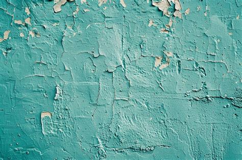 Portrait Of Slate Blue Wall With Dirt Texture Premium Ai Generated Image