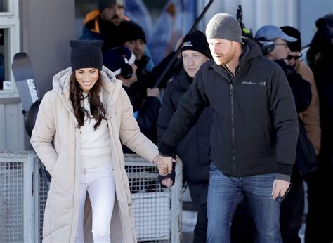 Meghan Markle Strides Ahead In Front Of The Cameras While Prince