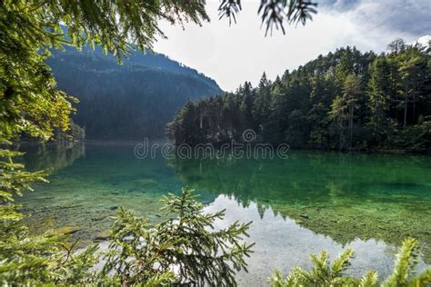 Austrian mountain lakes stock image. Image of tranquility - 92342357