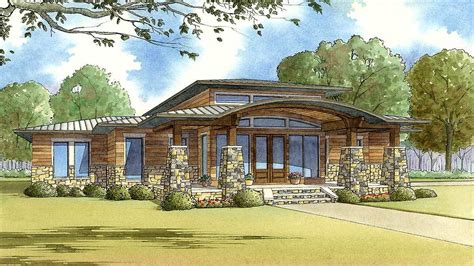 Modern Home Plan with Wrap-around Porch - 70520MK | Architectural ...