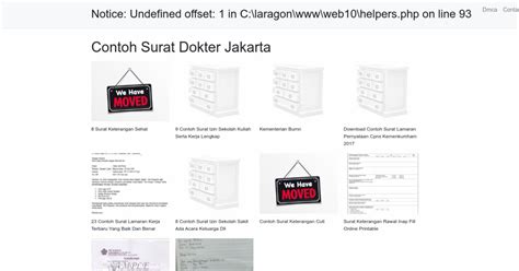 Contoh Surat Dokter Jakarta