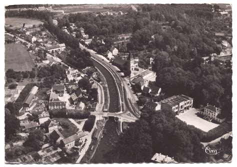 Claye Souilly Vue générale Carte postale ancienne et vue d Hier et