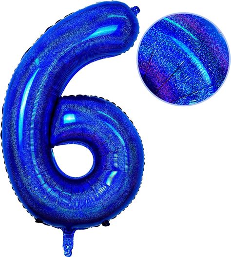 amazoncom number  balloon   dark blue big number balloon