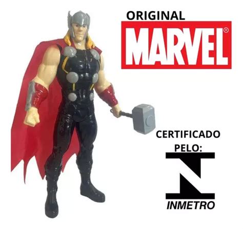 Boneco Thor Articulado Brinquedo Marvel Vingadores 22cm MercadoLivre