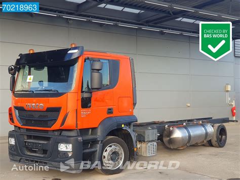 IVECO Stralis 330 4X2 LNG ACC Manual Retarder 2xTanks Euro 6 Chassis