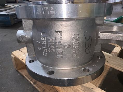 Fisher V Stainless Steel V Ball Control Valve Pt Peak