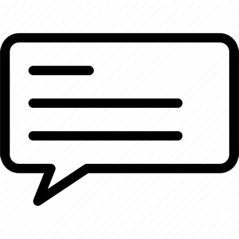 Chat Speech Bubble Communication Multimedia Icon Download On