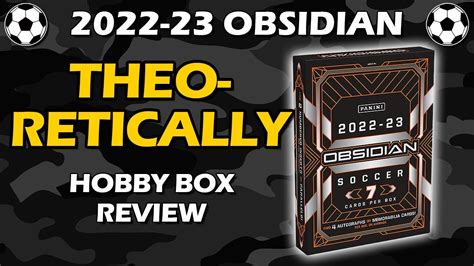 Obsidian Soccer Panini Hobby Box Review Youtube