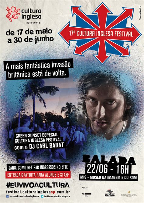 17º Cultura Inglesa Festival On Behance