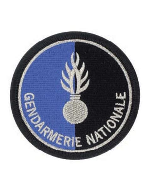 Ecusson Tissu Gendarmerie Nationale