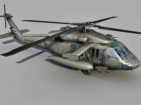 UH-60 Blackhawk Helicopter - DownloadFree3D.com