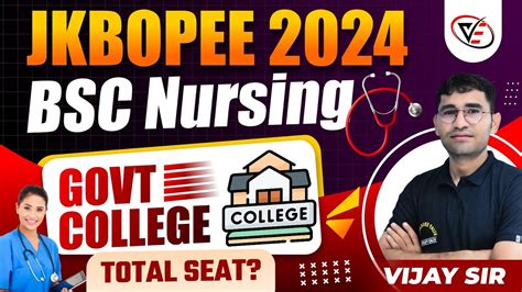 Jkbopee Bsc Nursing Entrance Exam Syllabus Paper Pattern