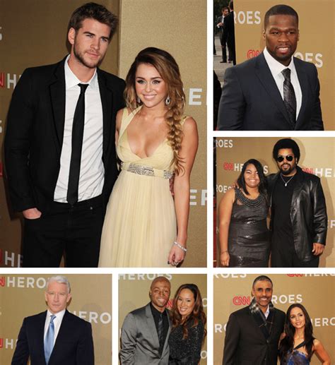 Miley Cyrus, 50 Cent, Ice Cube, Anderson Cooper, Rick Fox and More ...